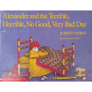 Alexander And The Terrible Horrible No Good Very Bad Day  Judith Viorst PB 1989